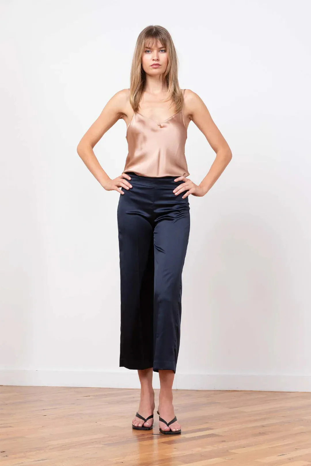 ALEX LIQUID SATIN PANT
