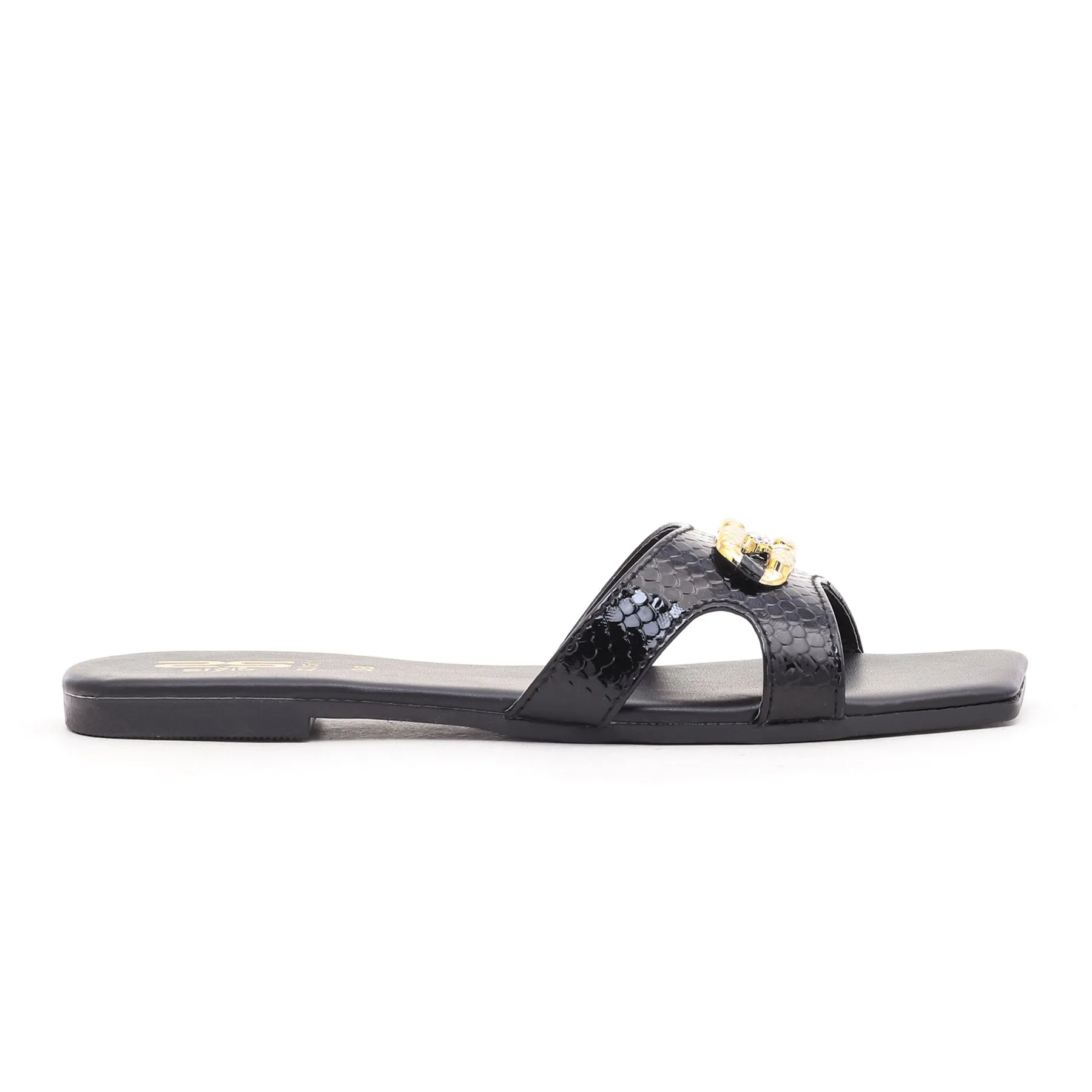 Black Casual Slipper CL1511