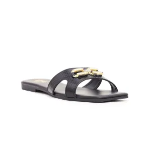 Black Casual Slipper CL1511