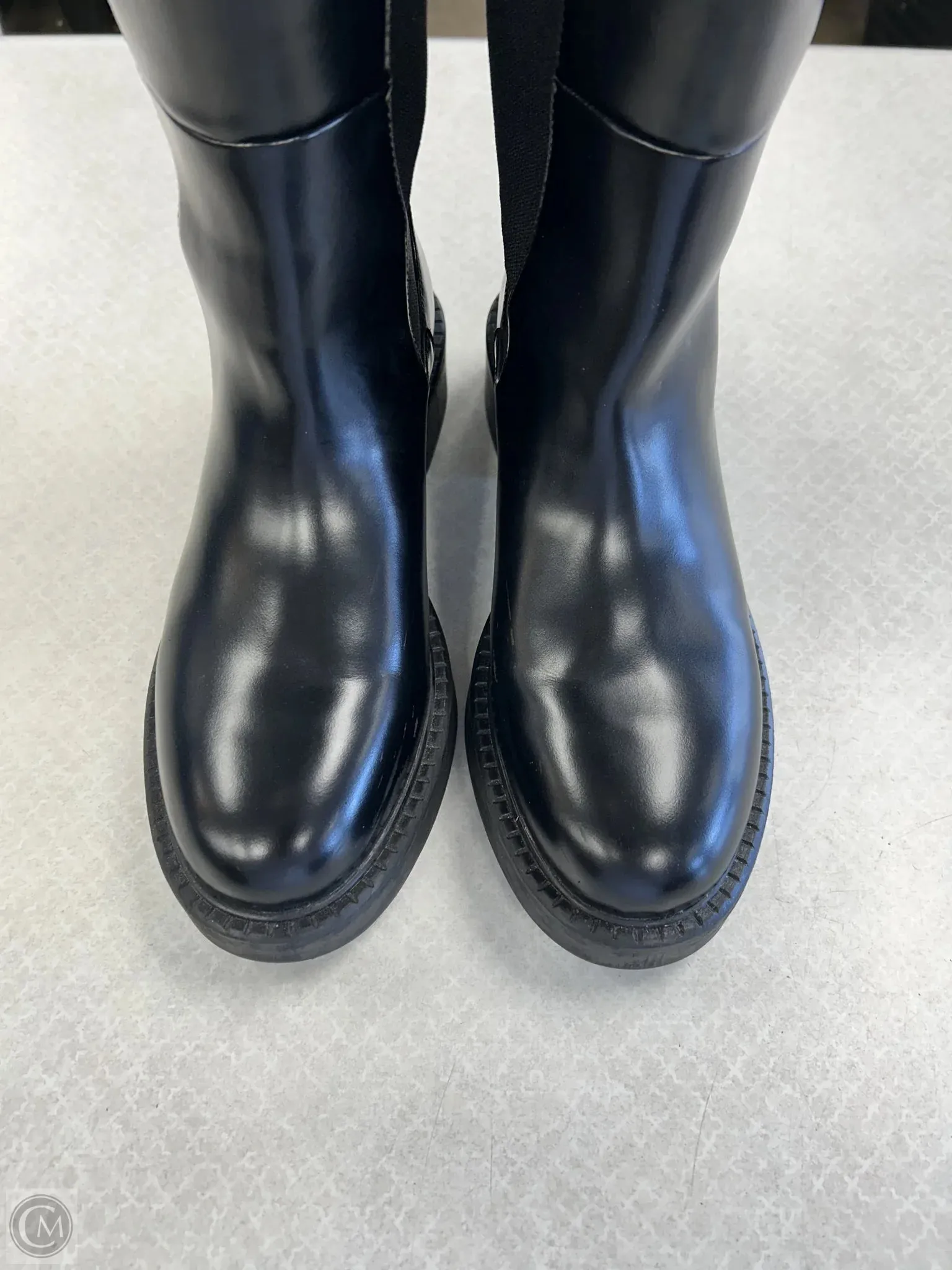 Boots Knee Flats By H&m In Black, Size: 8.5