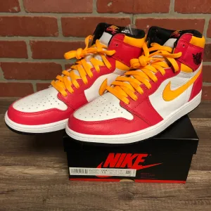 DS Air Jordan 1 High Light Fusion Red