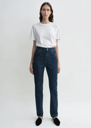 High slim denim indigo