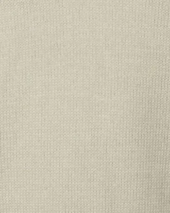 Intarsia-Knit Cotton Sweater in Taupe | Taupe