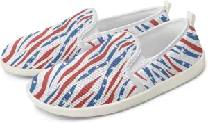 Jeiento Animal Print Casual Shoes for Women Anti-Skid Slip-On Loafers Breathable Walking Shoes