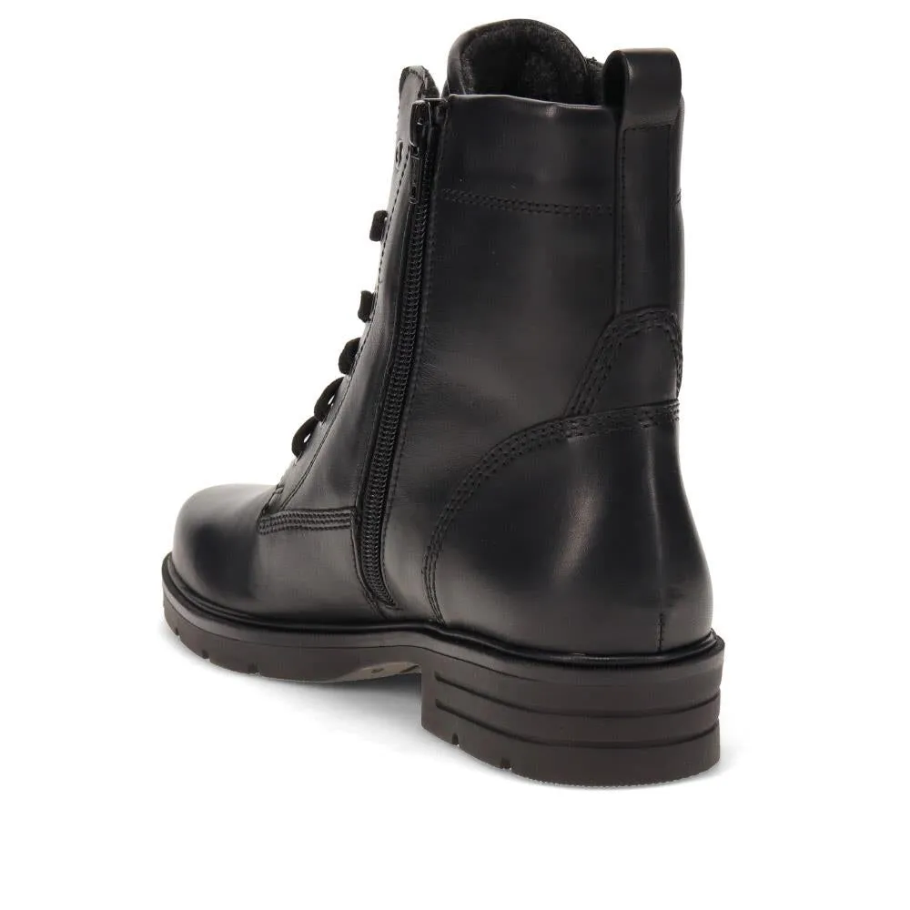Leather Lace-Up Ankle Boots - GAB40530 / 326 336