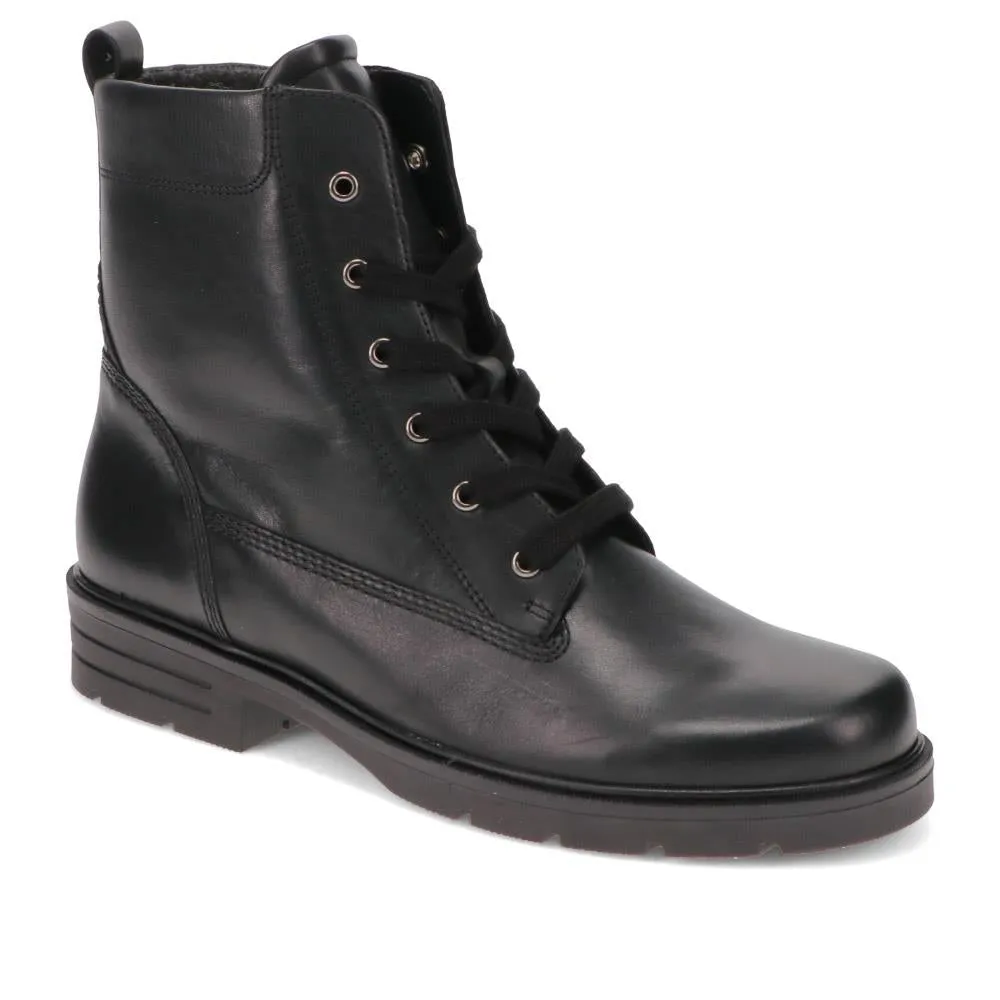 Leather Lace-Up Ankle Boots - GAB40530 / 326 336