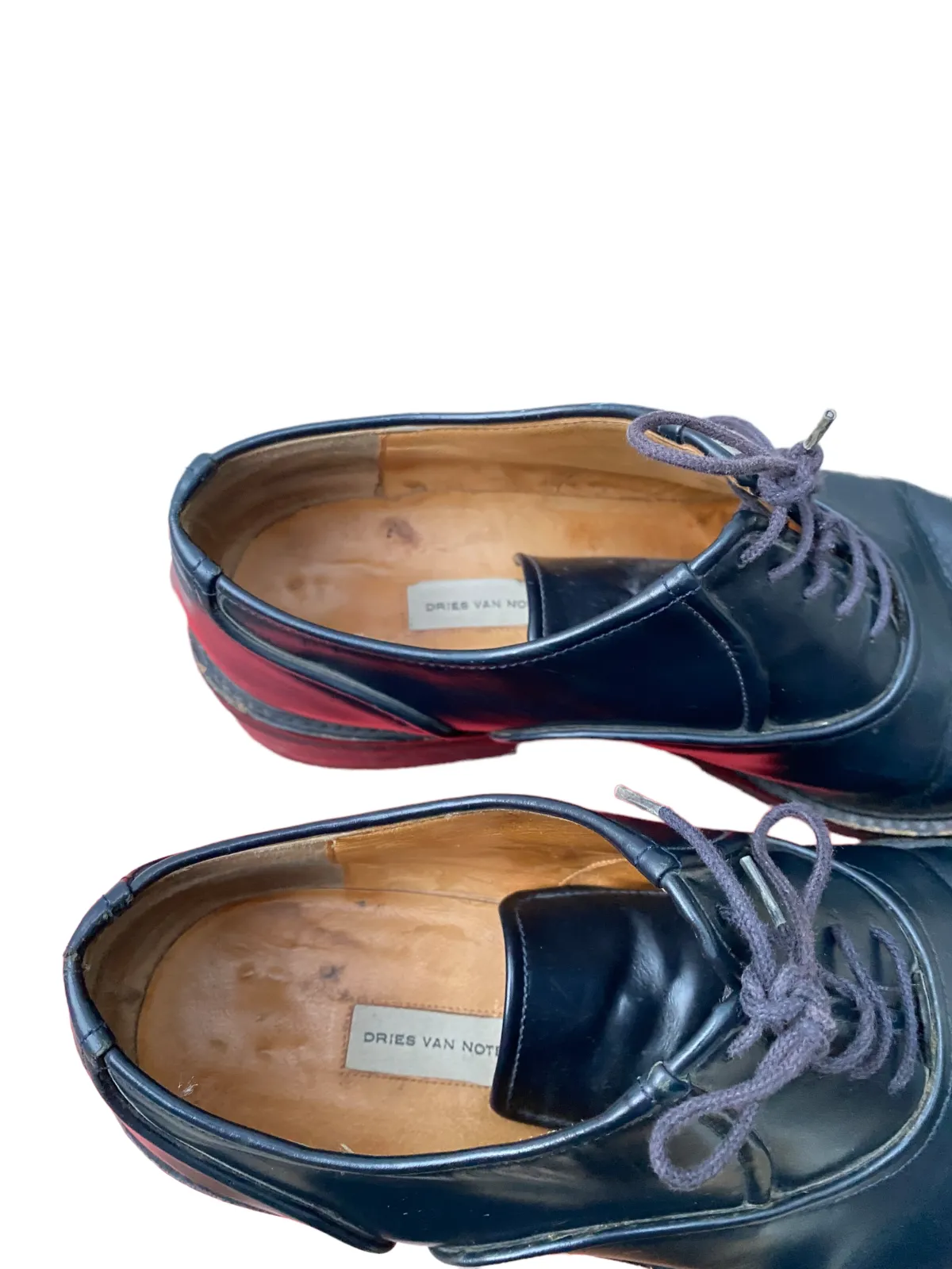Navy Derbies Shoes