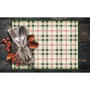 Noelle Placemat | Cream - Premium Vinyl Mat