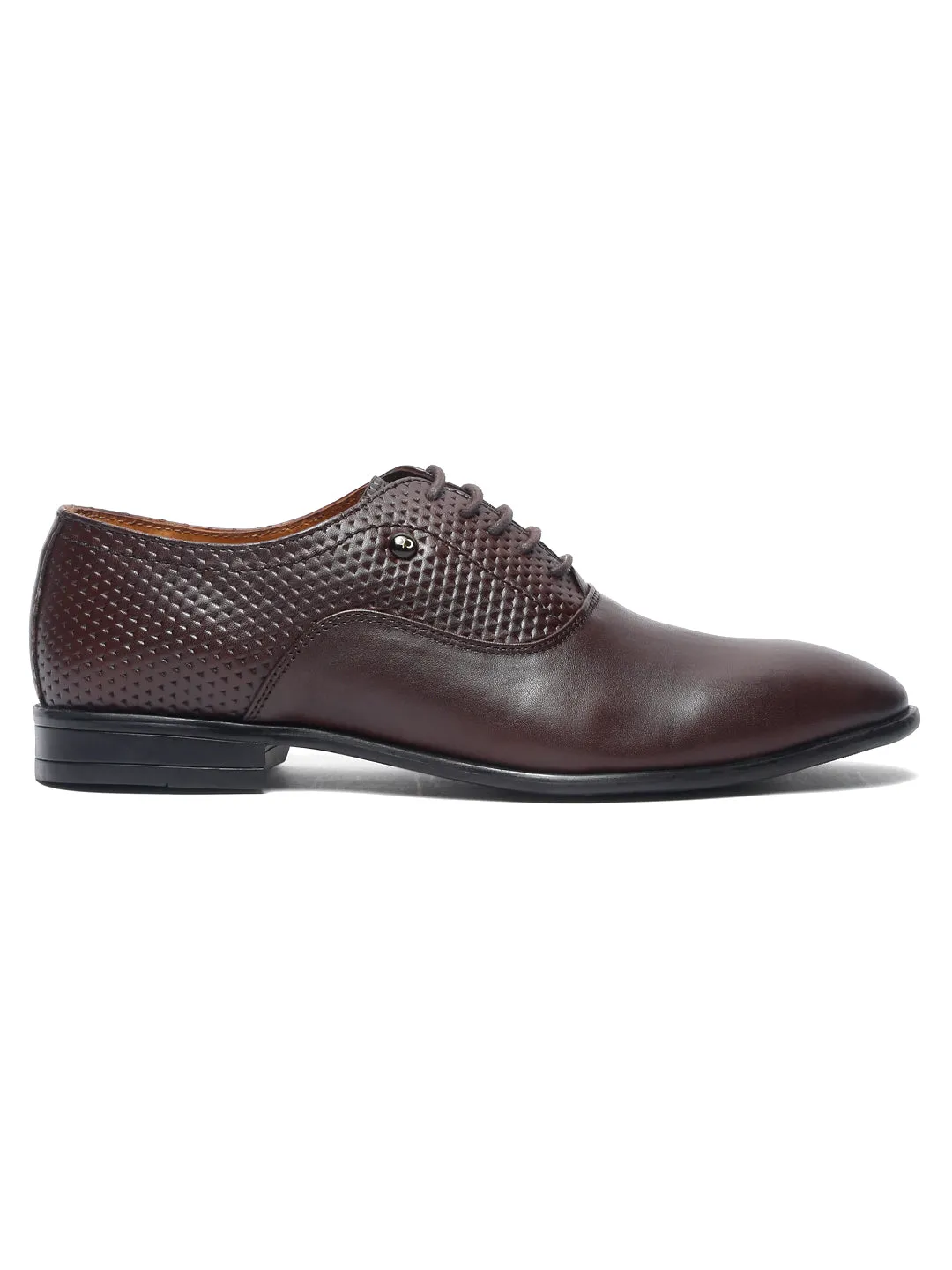 Pelle Albero Brown Derbies for Men
