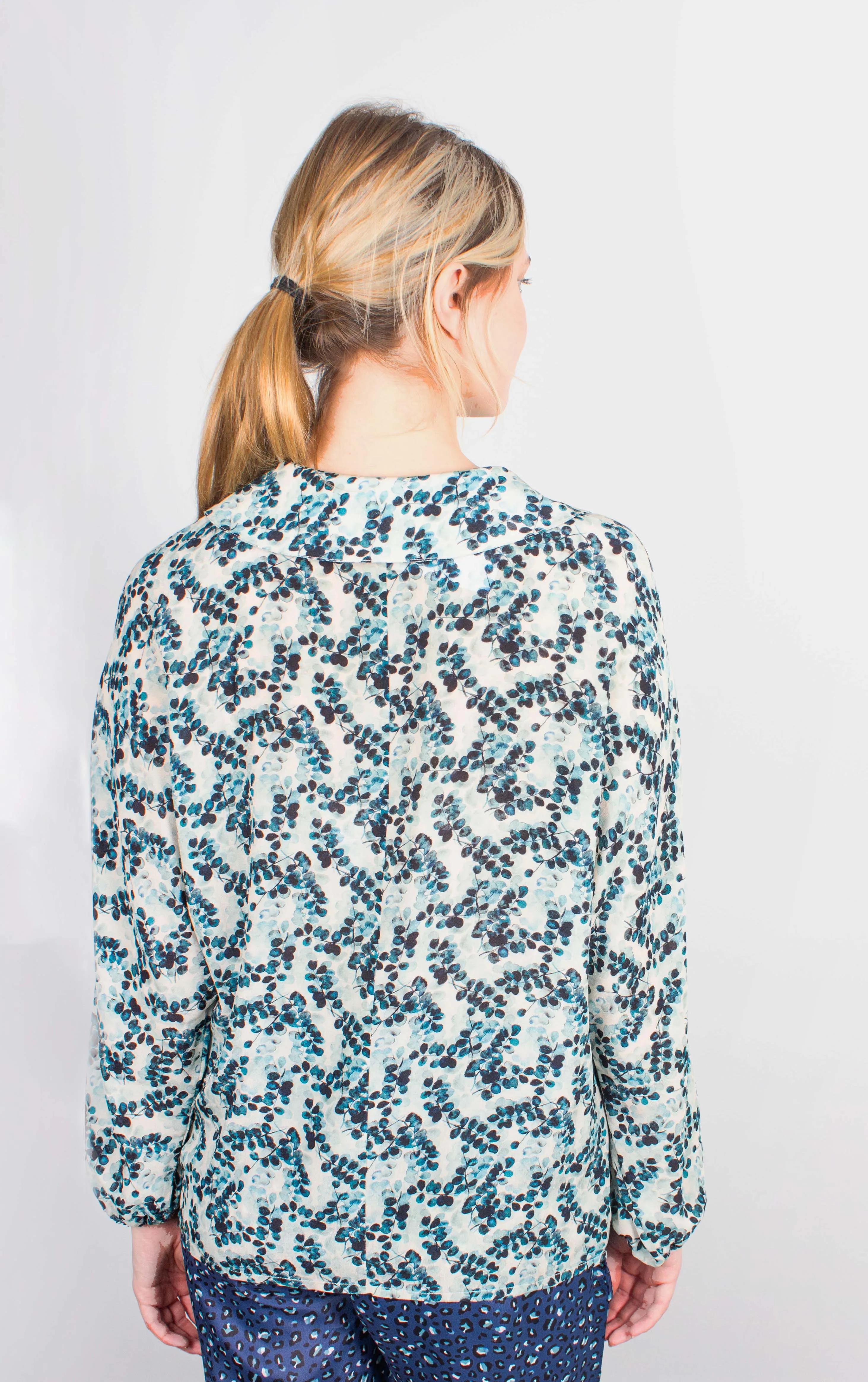 PPL Meena Shirt in Eucalyptus 02 Blue