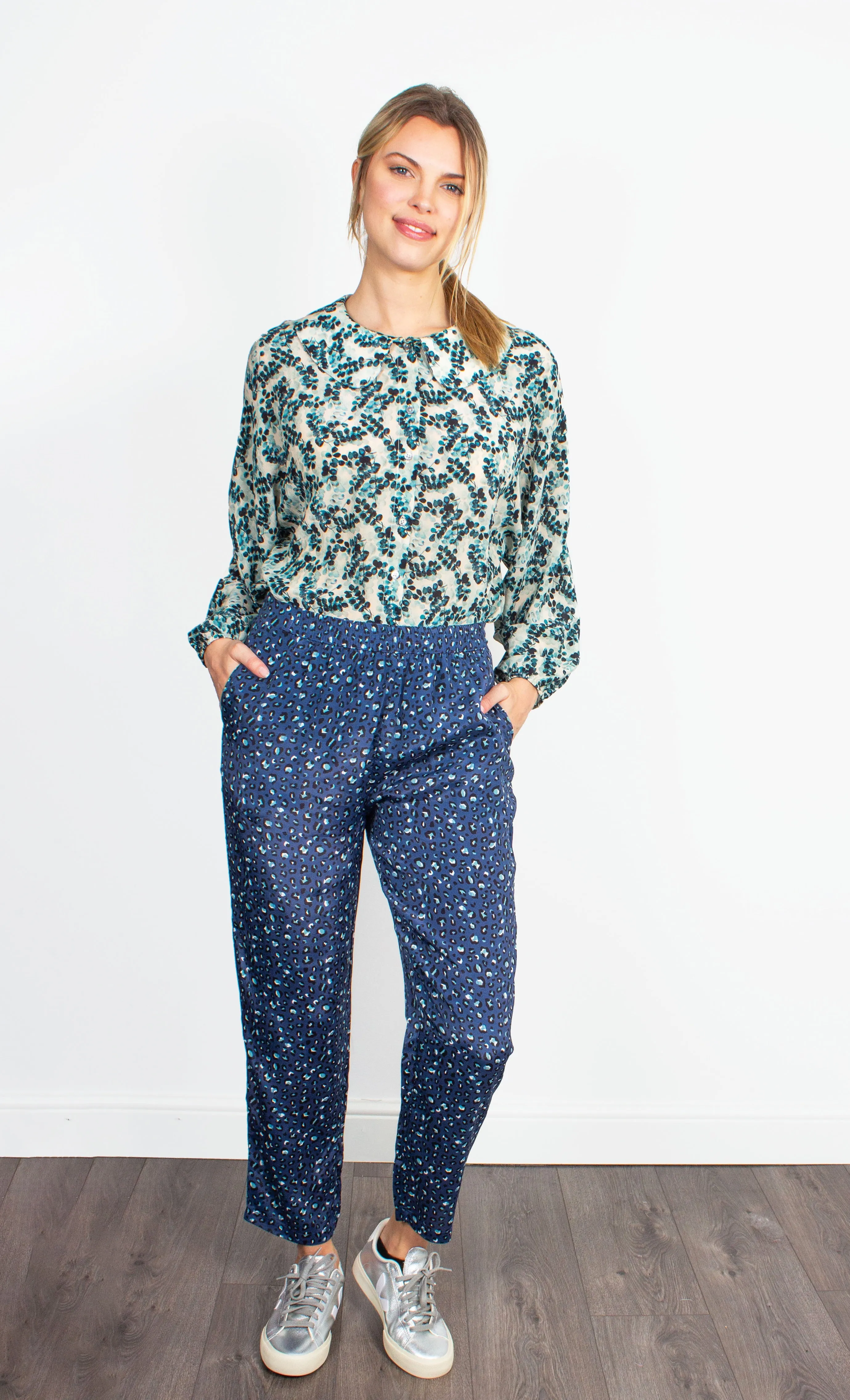 PPL Meena Shirt in Eucalyptus 02 Blue