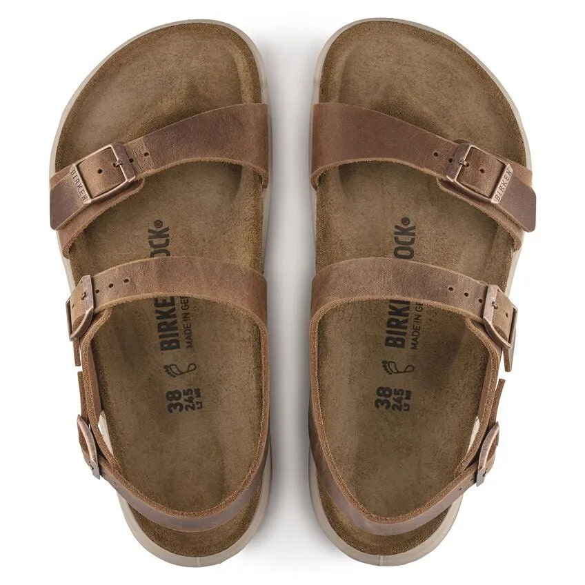 Sonora | Oiled Leather | Ginger Brown