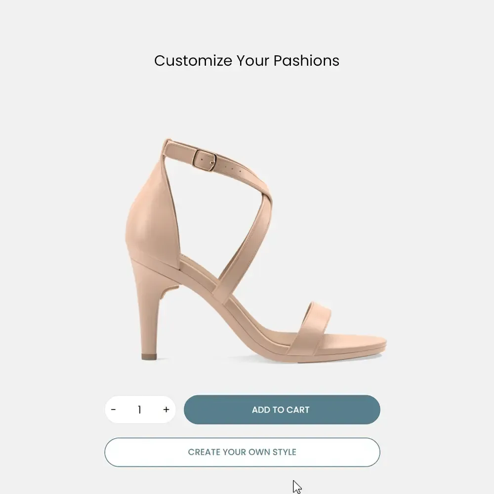The Sandal - Sand Leather   Stiletto Heel Kit 4 Sand