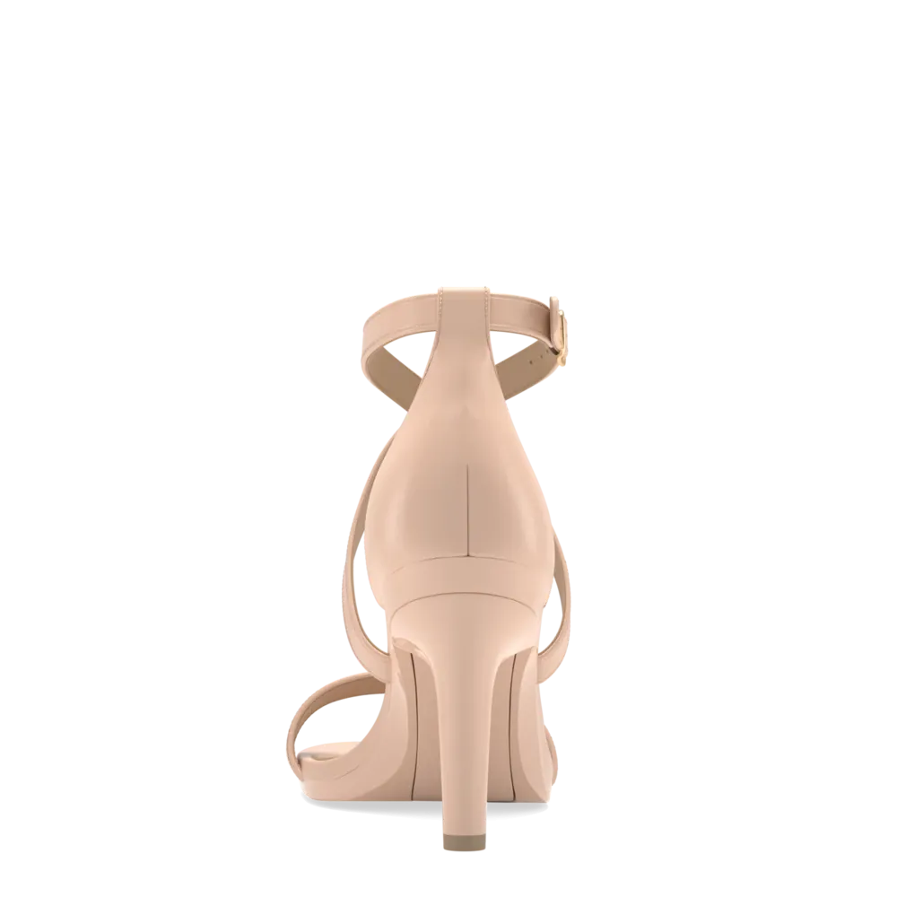 The Sandal - Sand Leather   Stiletto Heel Kit 4 Sand