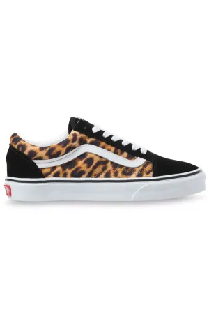 (U3B3I6) Leopard Old Skool Shoes Black/True White (U3B3I6) Leopard Old Skool Shoes Black/True White