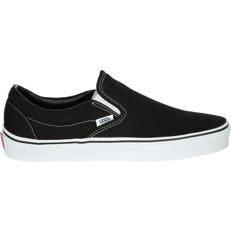 VANS AUTHENTIC SLIP ON - BLACK/WHITE
