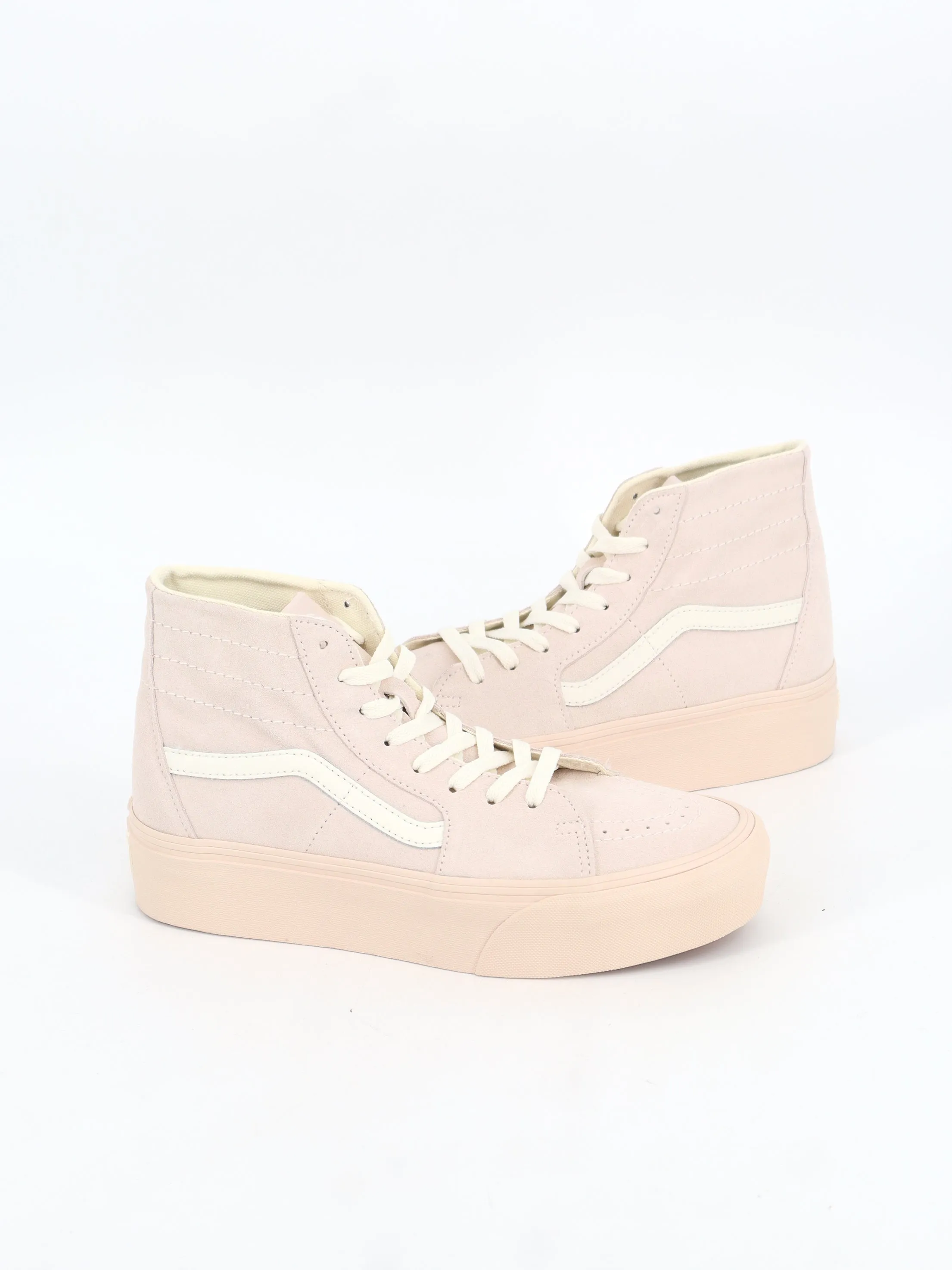 Women's Textured High Sneakers,Light Pink