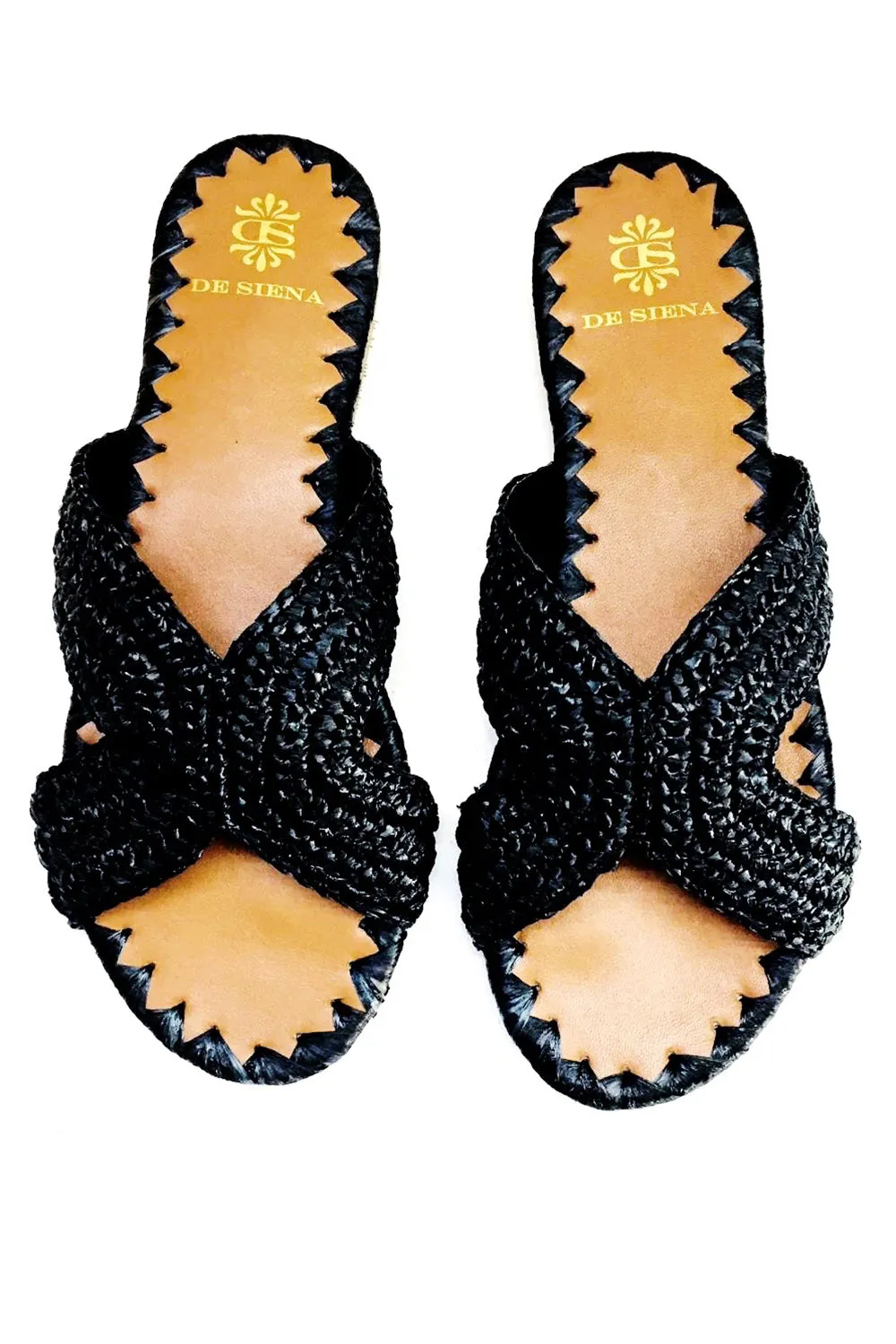 ZINA BLACK FLATS