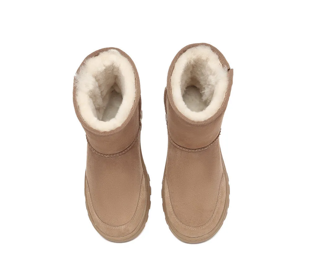 Zipper Short Outdoor Boots